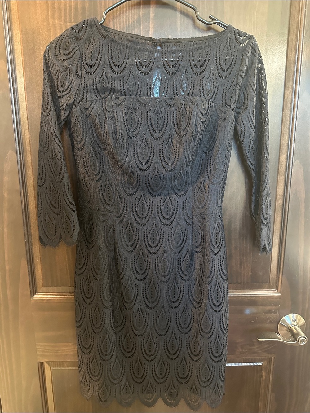 Lilly Pulitzer Black Lace Sheath Dress - Elegant Womens Dress SIZE 00 🐈‍⬛♣️